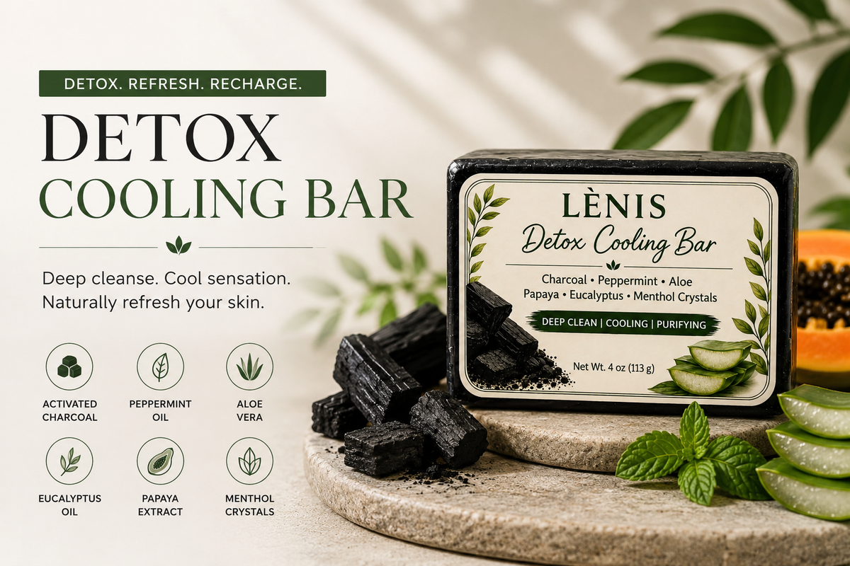 Detox Cooling Bar: Why Activated Charcoal Soap Deserves a Place in Your Daily Skincare Routine