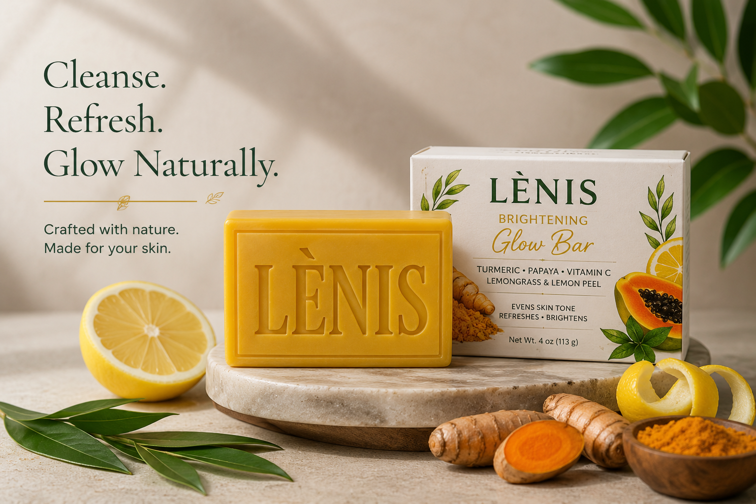 Why the LÈNIS Brightening Glow Bar Is More Than Just a Soap